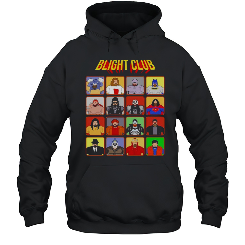 Blight Club Blighty Bunch T-shirt Unisex Hoodie