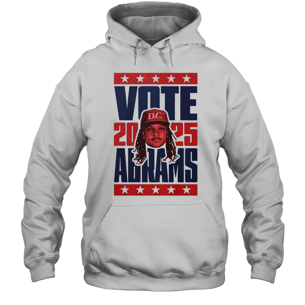 CJ Abrams 2025 Vote Shirt Unisex Hoodie