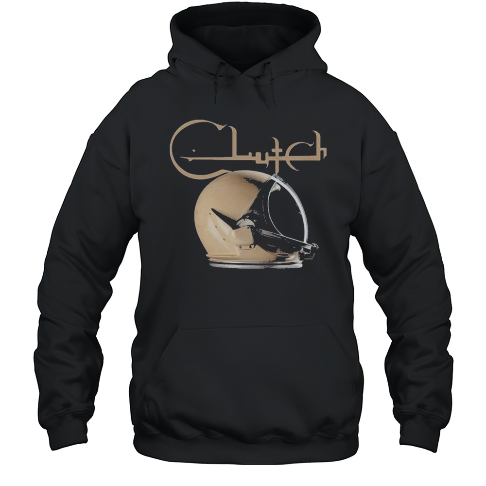Clutch Self-Titled Astronaut Helmet T-shirt Unisex Hoodie
