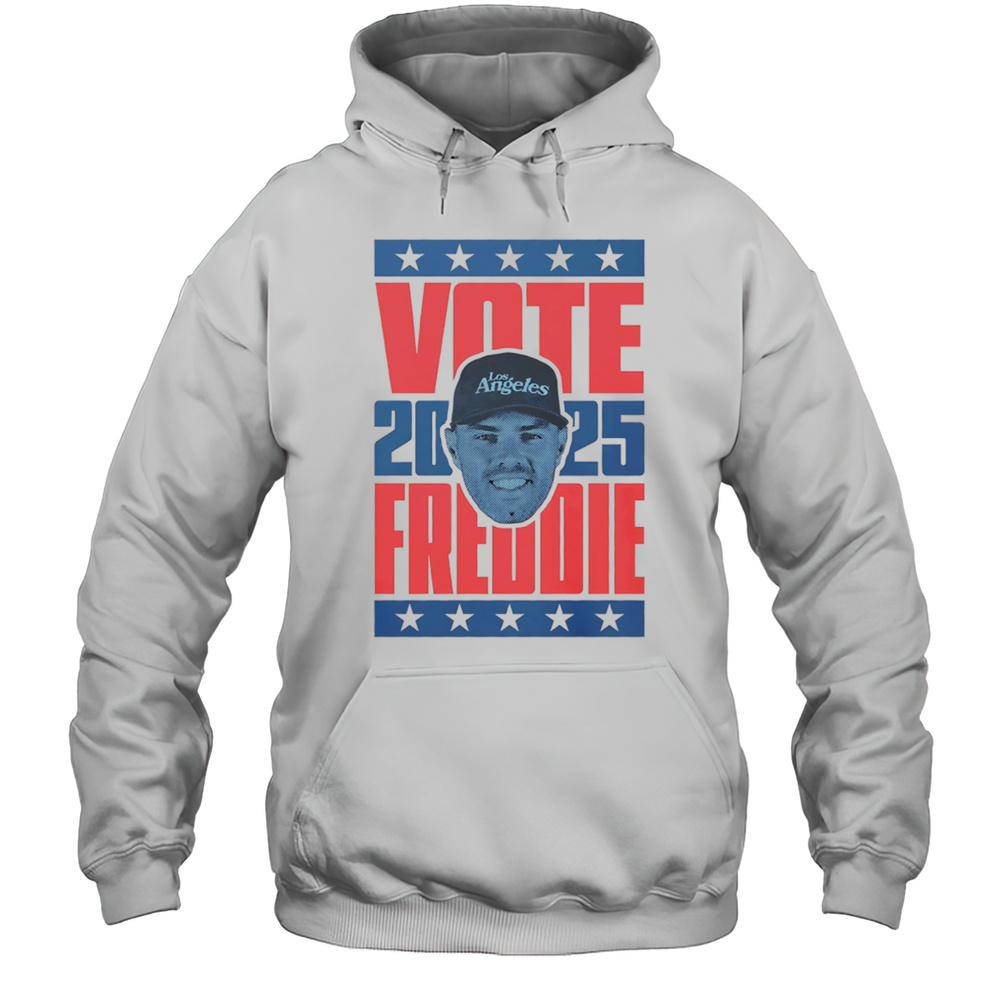 Freddie Freeman 2025 Vote Shirt Unisex Hoodie