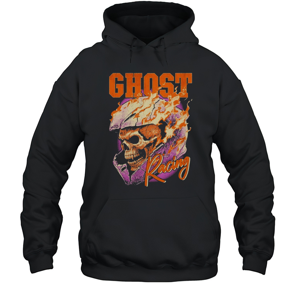 Ghost Racing Hellfire Skull T-shirt Unisex Hoodie