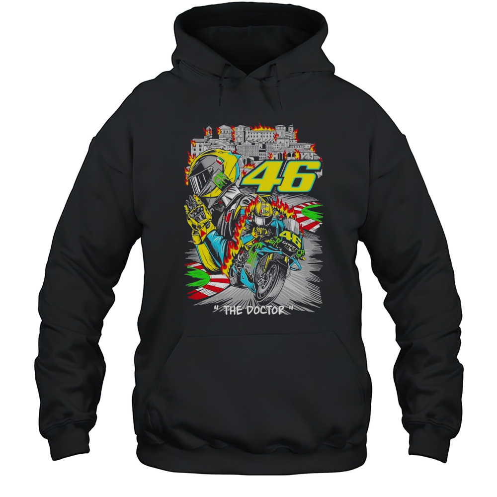 Ghost Racing The Doctor T-shirt Unisex Hoodie