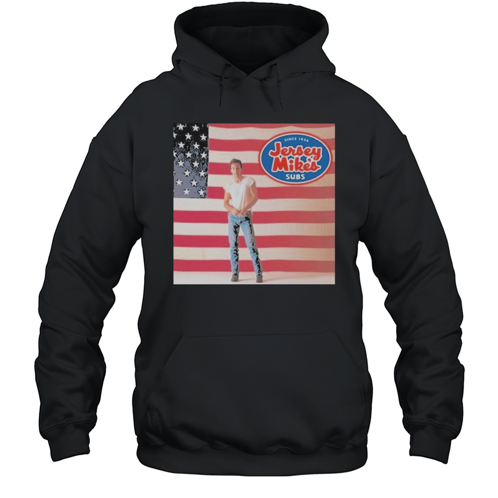 Jersey Mikes Subs Since 1956 American Flag T-shirt Unisex Hoodie
