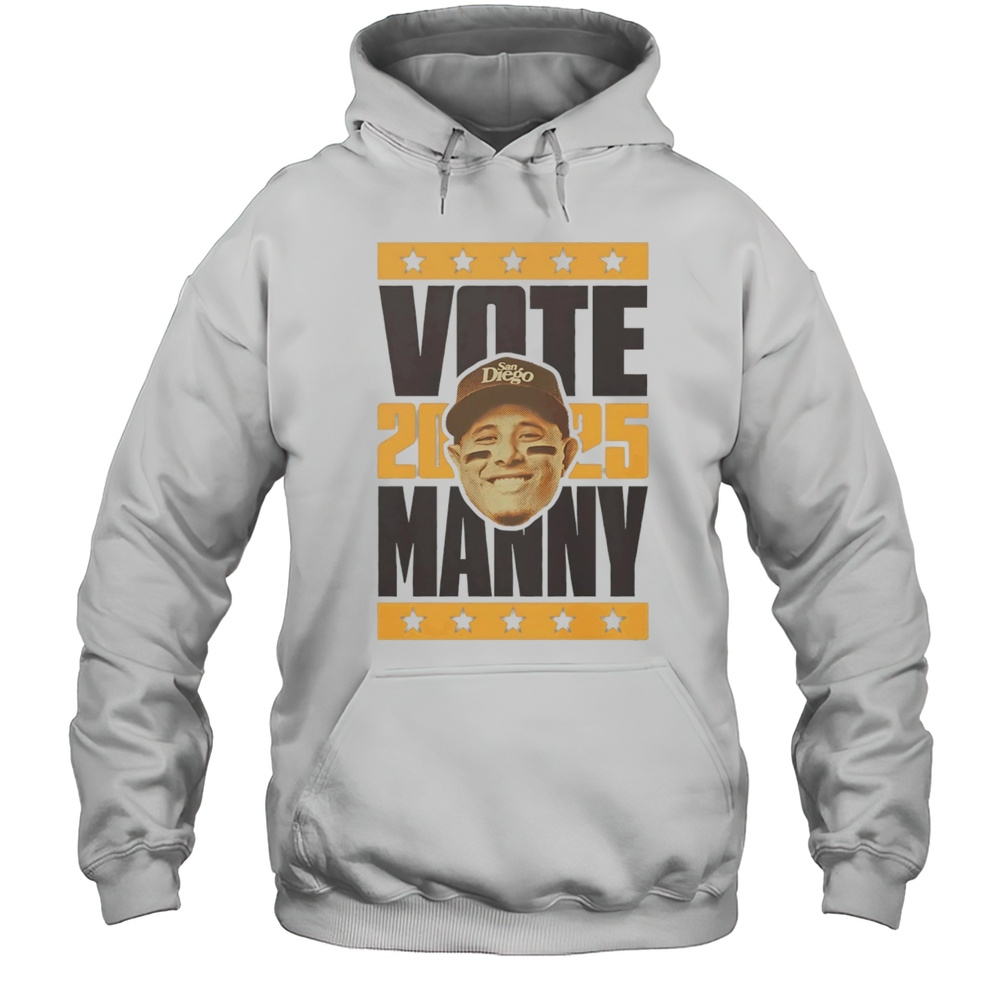Manny Machado 2025 Vote Shirt Unisex Hoodie