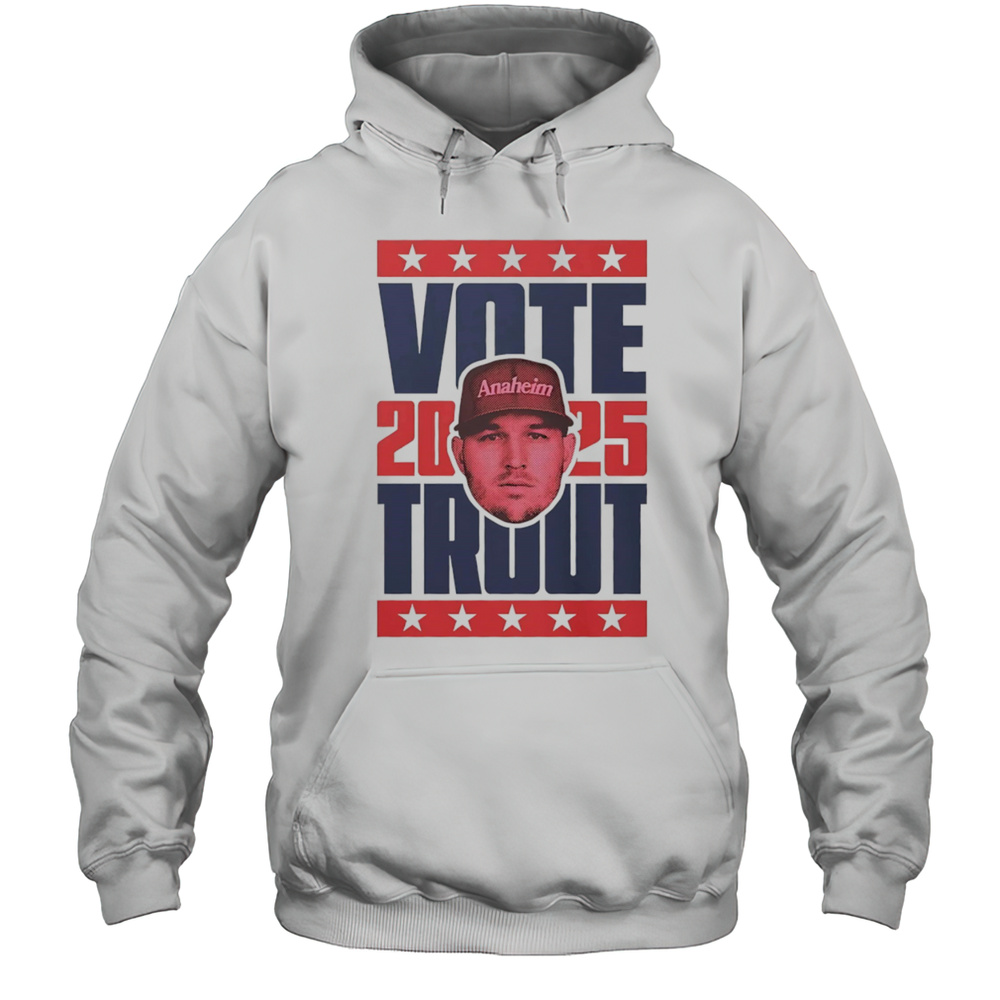 Mike Trout 2025 Vote Shirt Unisex Hoodie