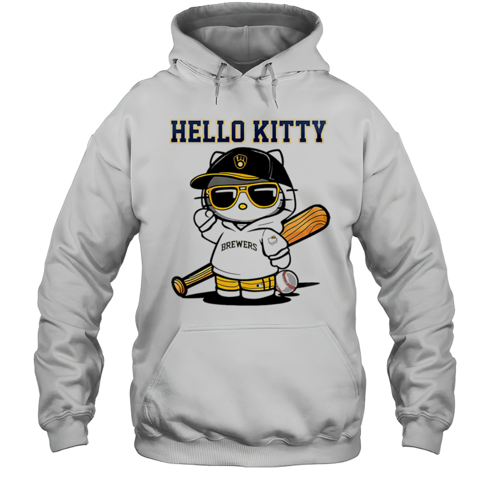 Milwaukee Brewers Sweety Kitty 2025 Baseball Shirt Unisex Hoodie