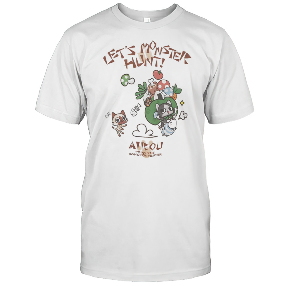 Monster Hunter Diary Airou Felyne Shirt