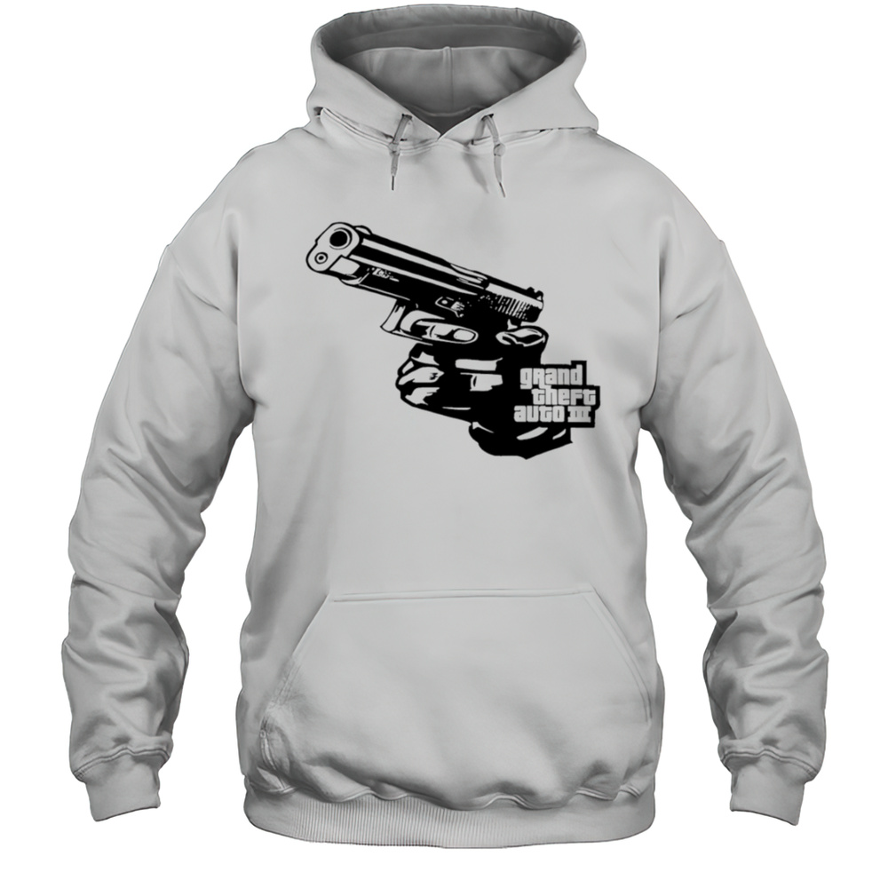 Pistol Grand Theft Auto III Shirt Unisex Hoodie