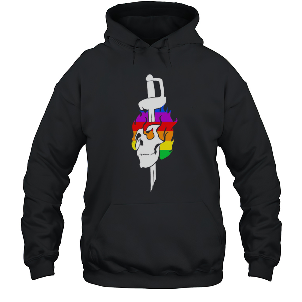 Pride Skull LGBT Shirt Unisex Hoodie