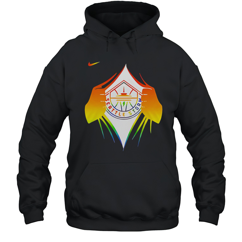 Seattle Storm Happy Pride Month 2025 Shirt Unisex Hoodie