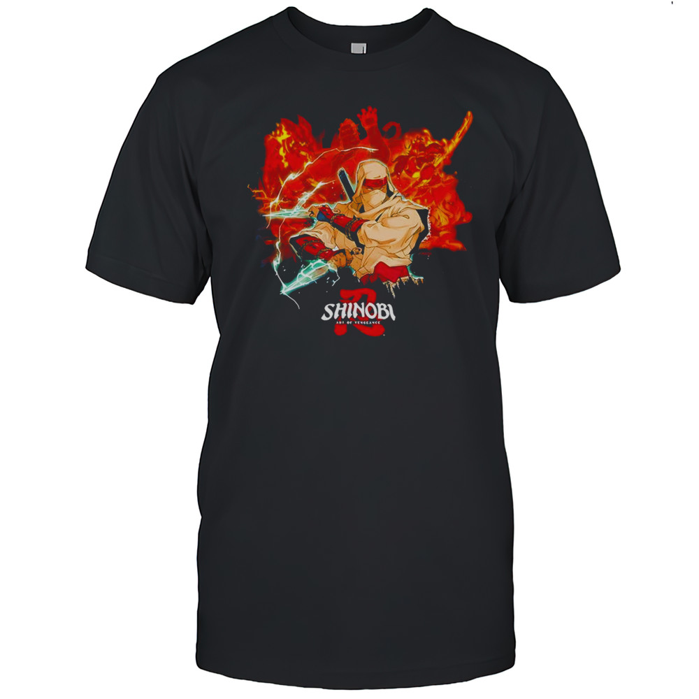Shinobi Art Of Vengeance Joe Musashi And Enemies Shirt
