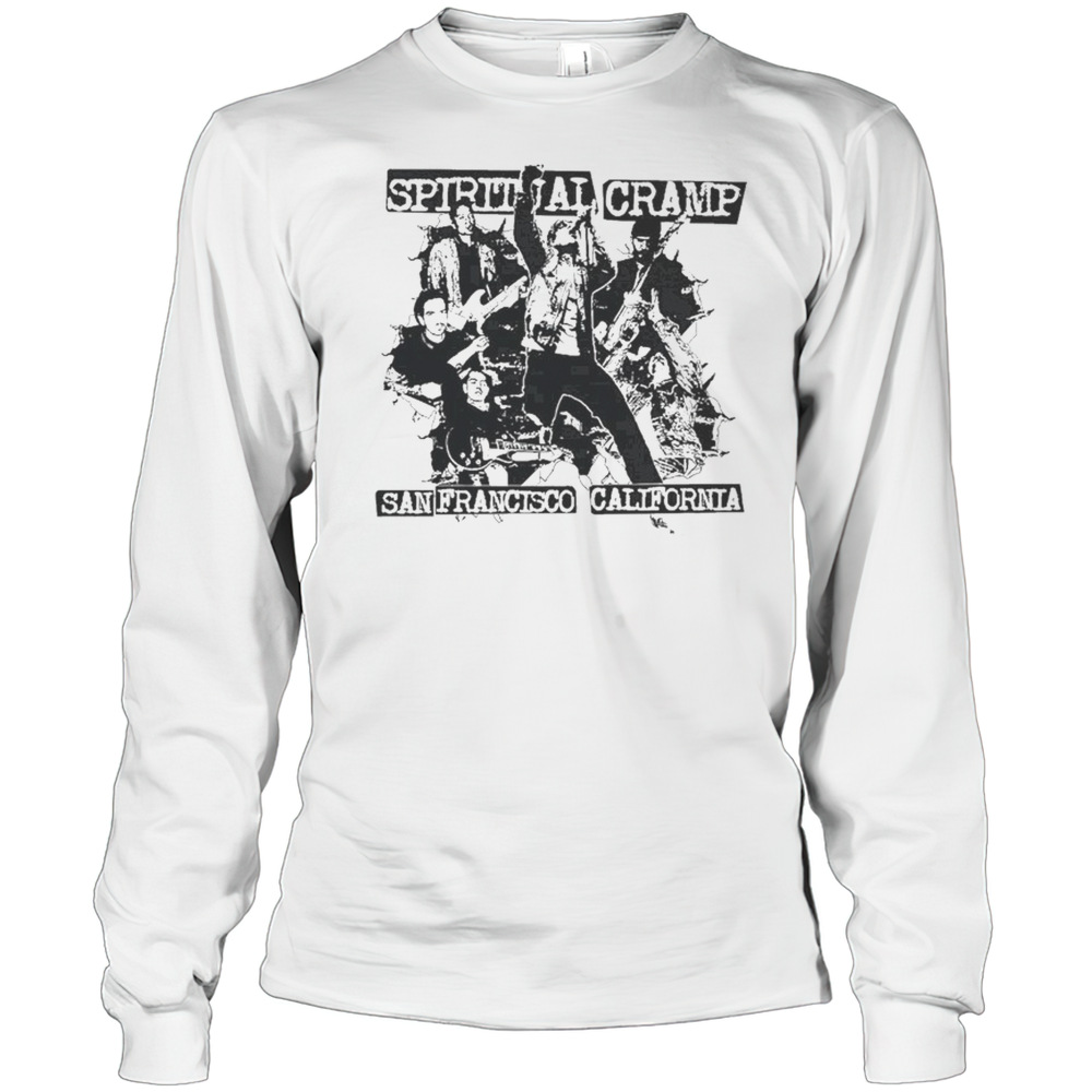 Spiritual Cramp San Francisco California T-shirt Long Sleeved