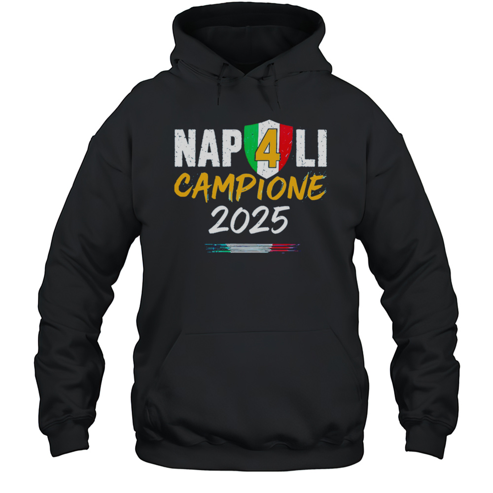 SSC Napoli Campione 2025 Shirt Unisex Hoodie