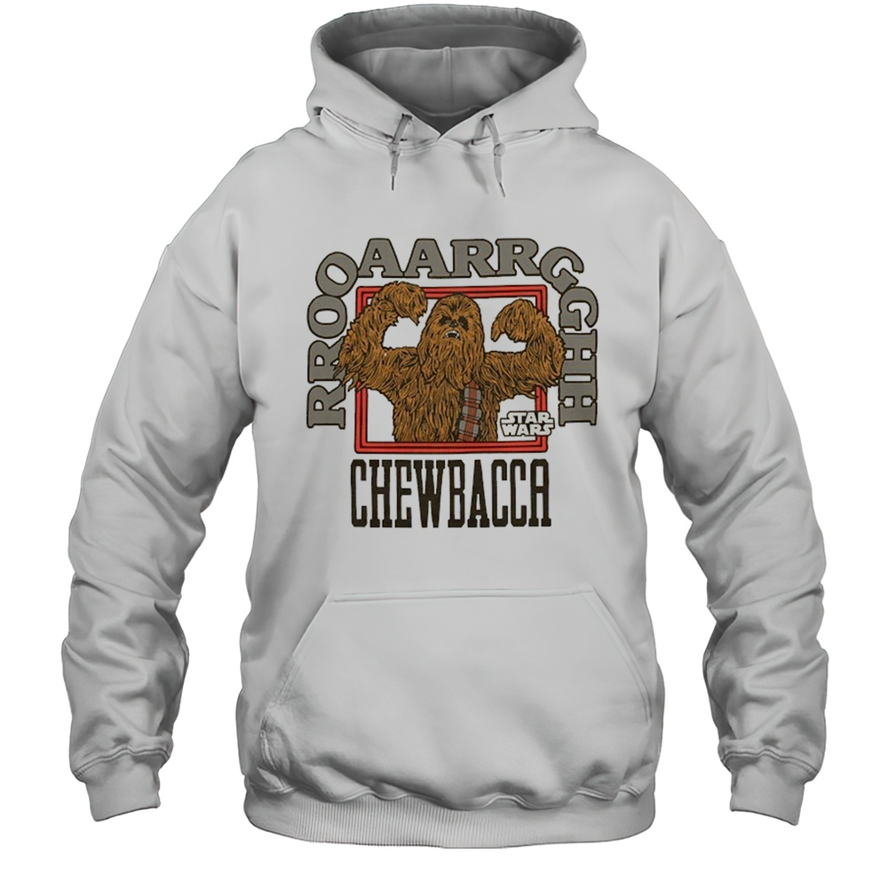 Star Wars Wookie Roar Chewbacca T-shirt Unisex Hoodie