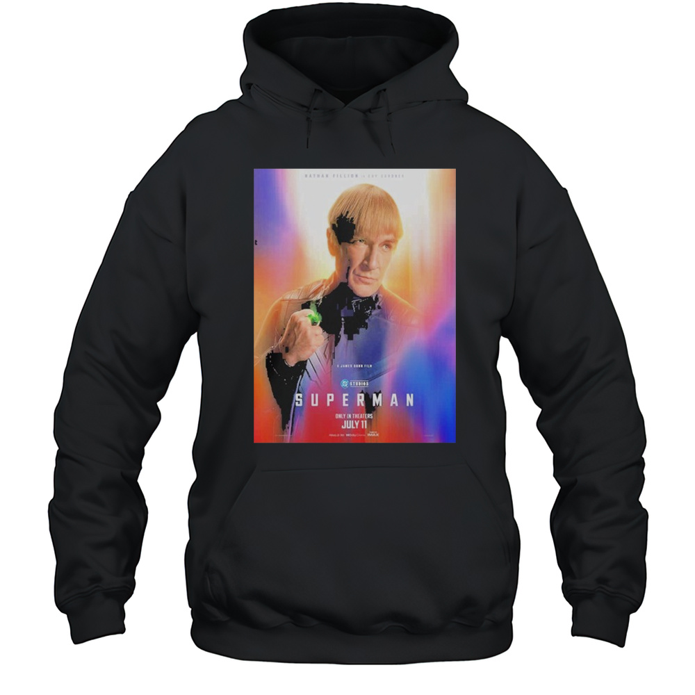 Superman Nathan Fillion Is Guy Gardner July 11 2025 DC Studios Shirt Unisex Hoodie
