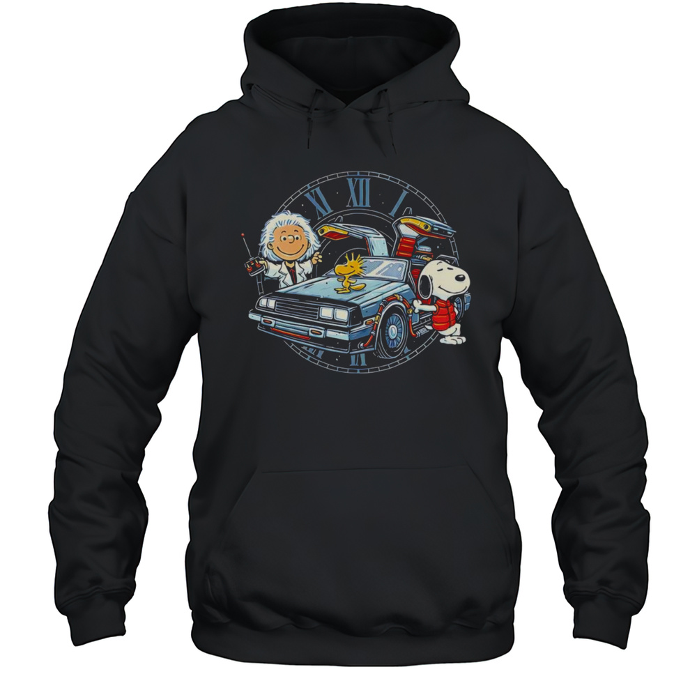 Time Travel Buddies Peanuts Shirt Unisex Hoodie
