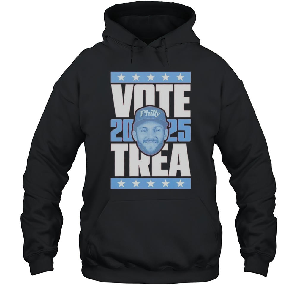 Trea Turner 2025 Vote Shirt Unisex Hoodie