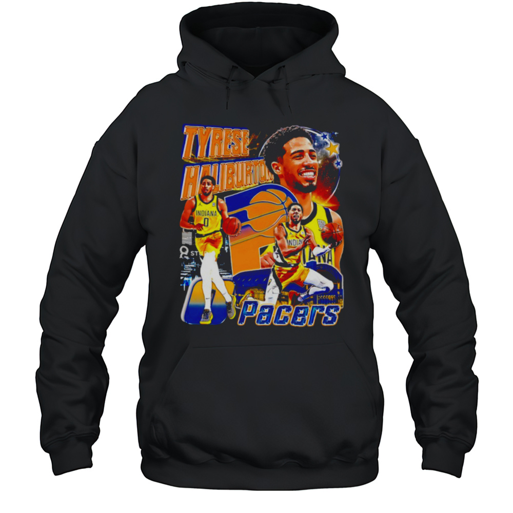 Tyrese Haliburton Indiana Pacers Basketball NBA Finals 2025 Graphic Shirt Unisex Hoodie