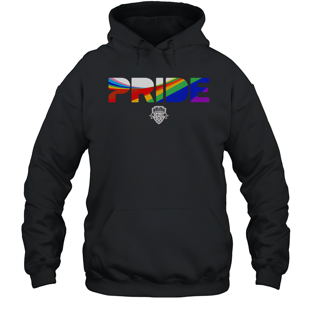 Washington Spirit Pride Stripes 2025 Shirt Unisex Hoodie