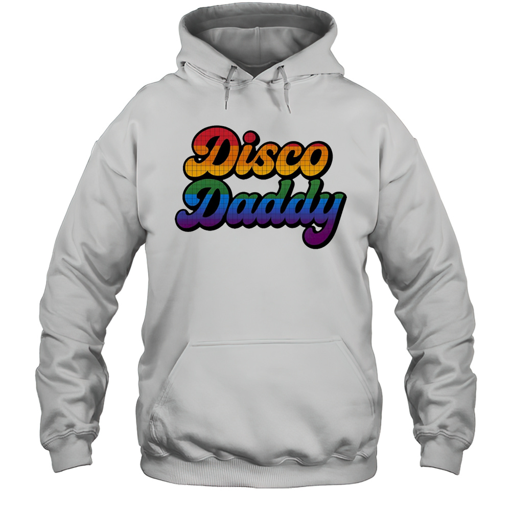 Disco Daddy Pride Shirt Unisex Hoodie