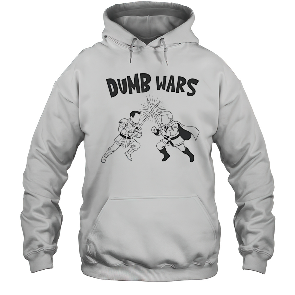 Dumb Wars Trump And Musk Shirt Unisex Hoodie