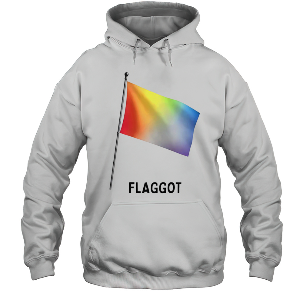 Flaggot LGBT Flag Shirt Unisex Hoodie
