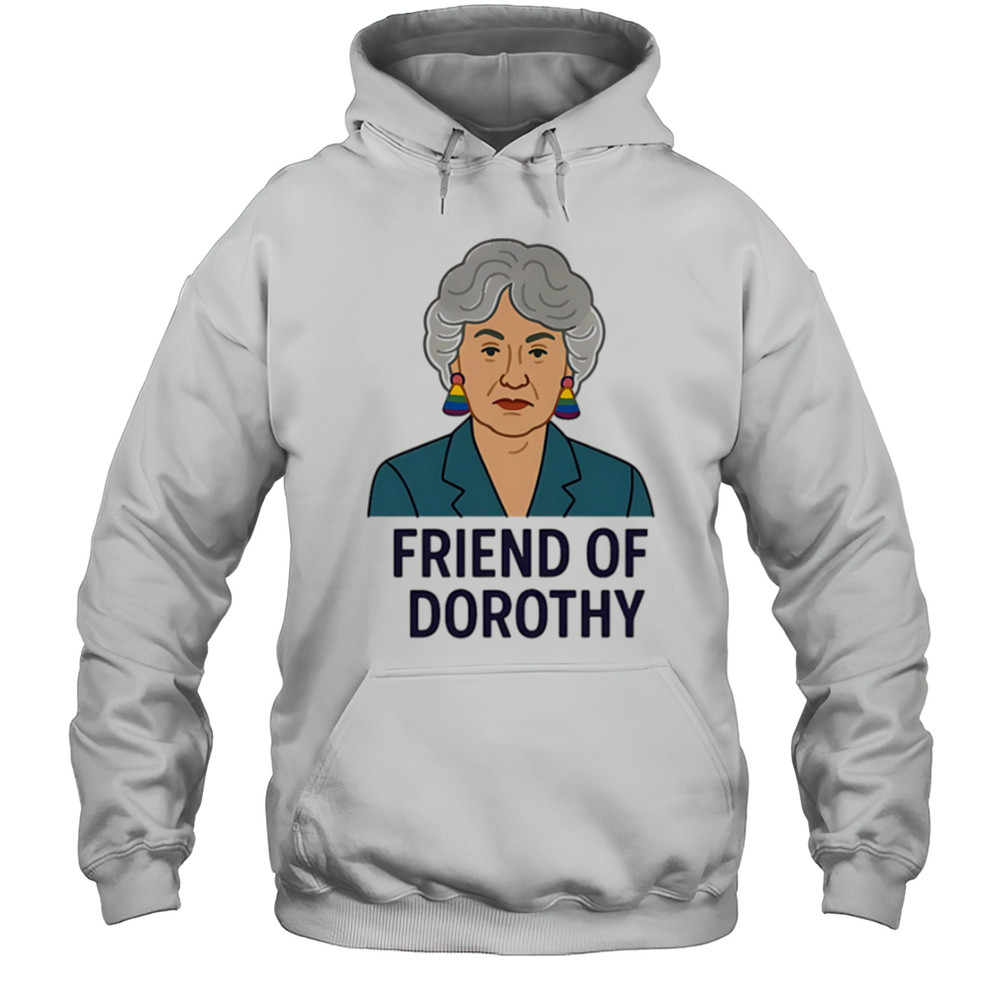 Friend Of Dorothy Earrings Pride Shirt Unisex Hoodie