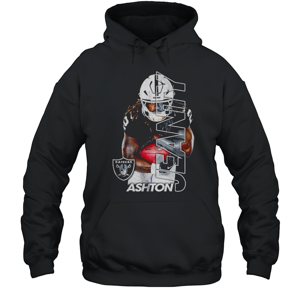 Ashton Jeanty Las Vegas Raiders NFL Player 2025 Shirt Unisex Hoodie