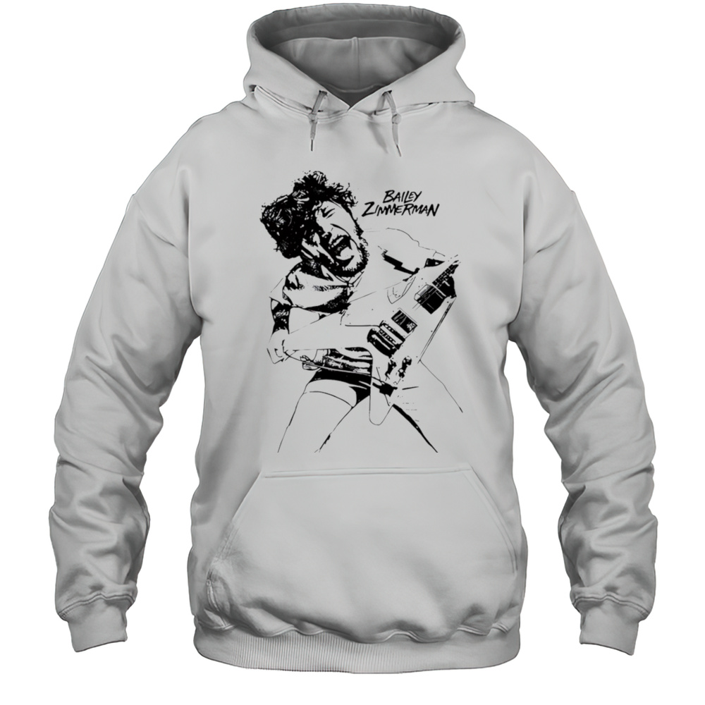 Bailey Zimmerman Bailey Scream Shirt Unisex Hoodie