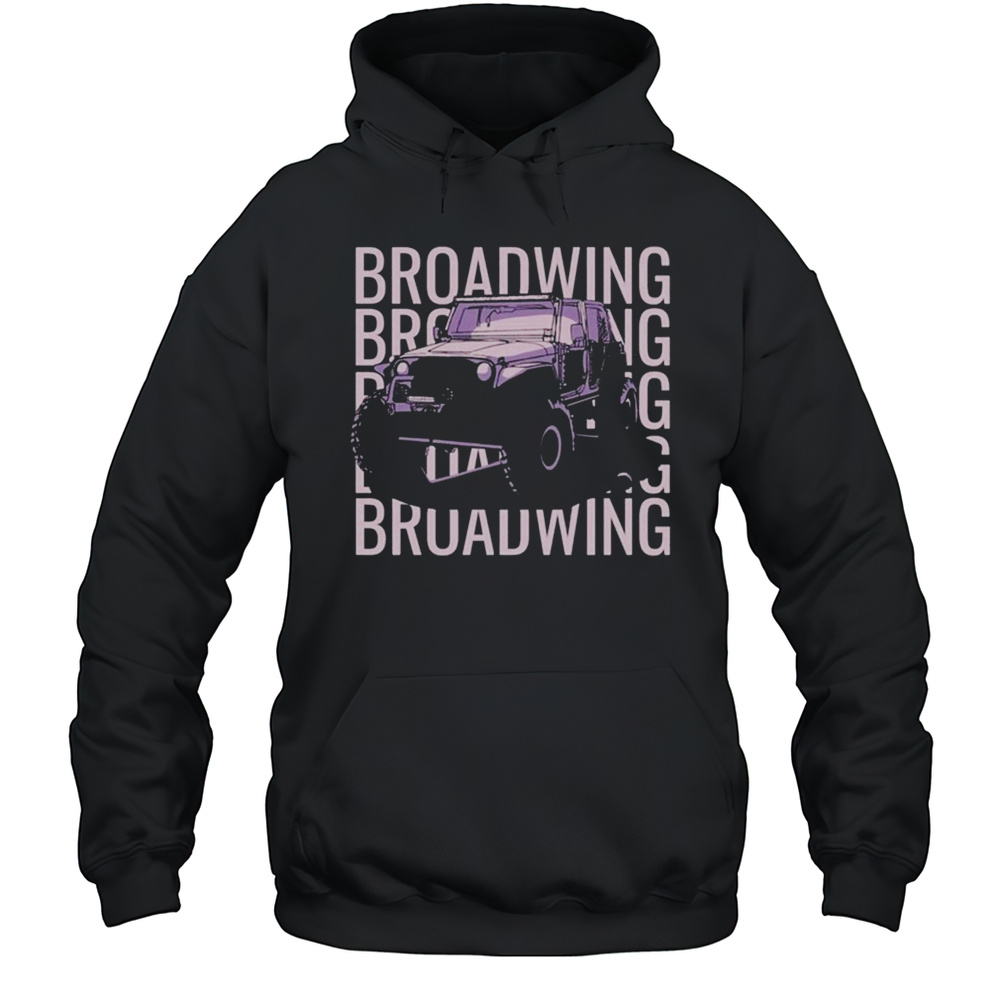 Broadwing Jeep T-Shirt Unisex Hoodie