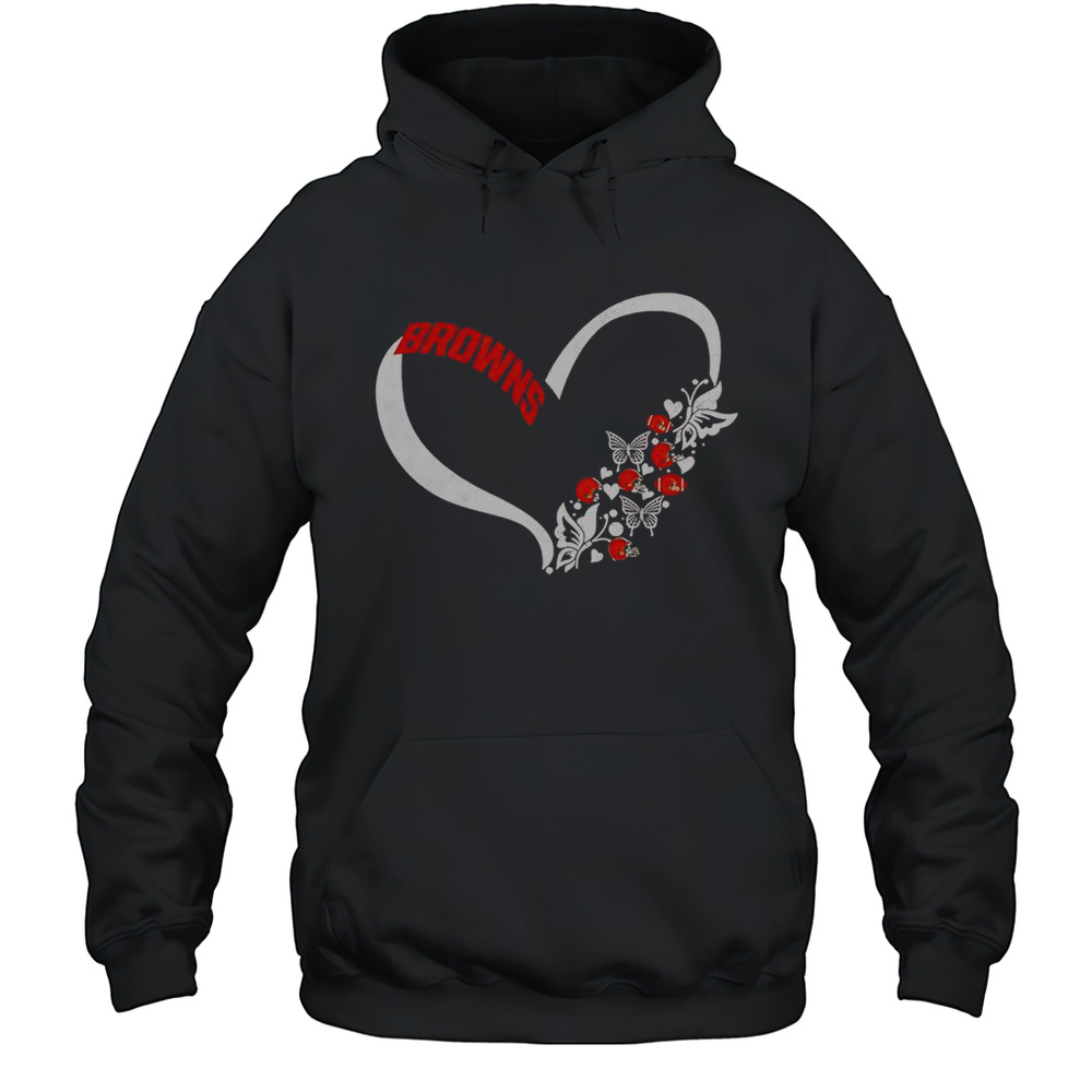 Butterflies In My Stomach Cleveland Browns NFL T-Shirt Unisex Hoodie
