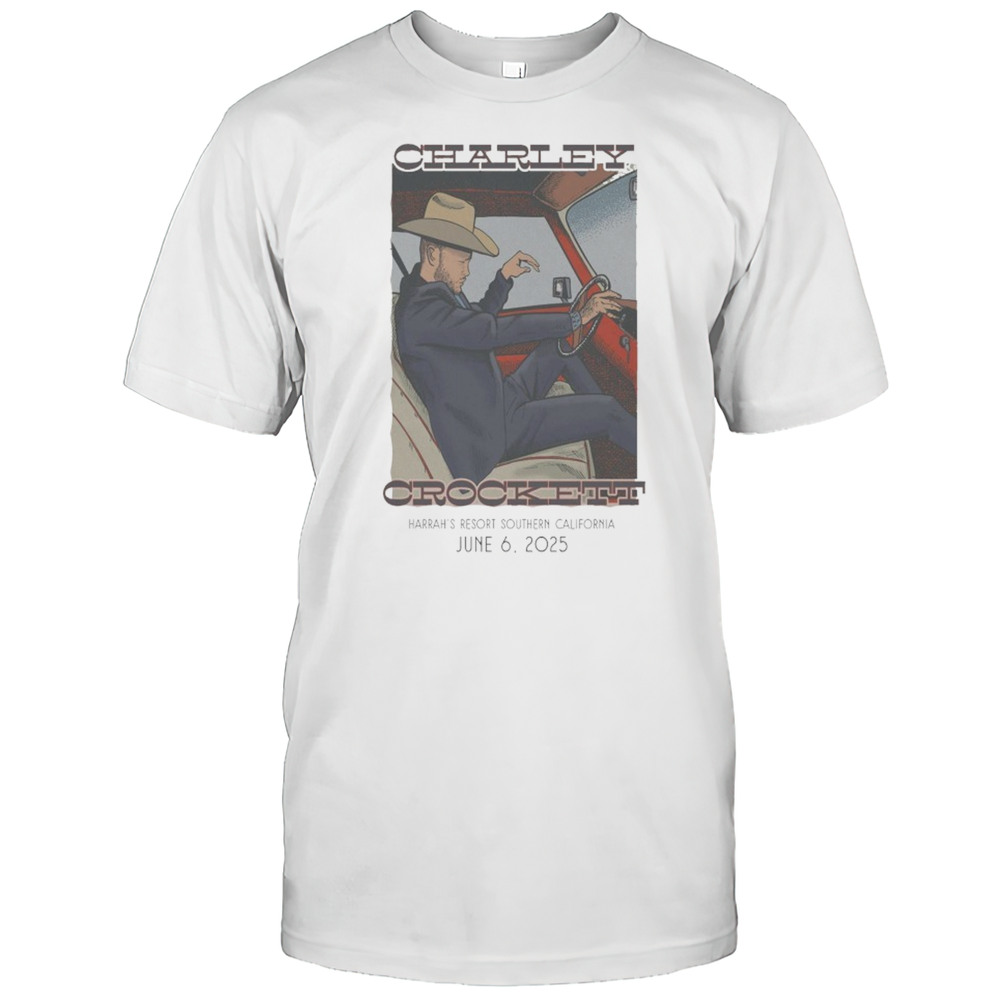 Charley Crockett 2025 Theatre UC Berkeley Car T-shirt