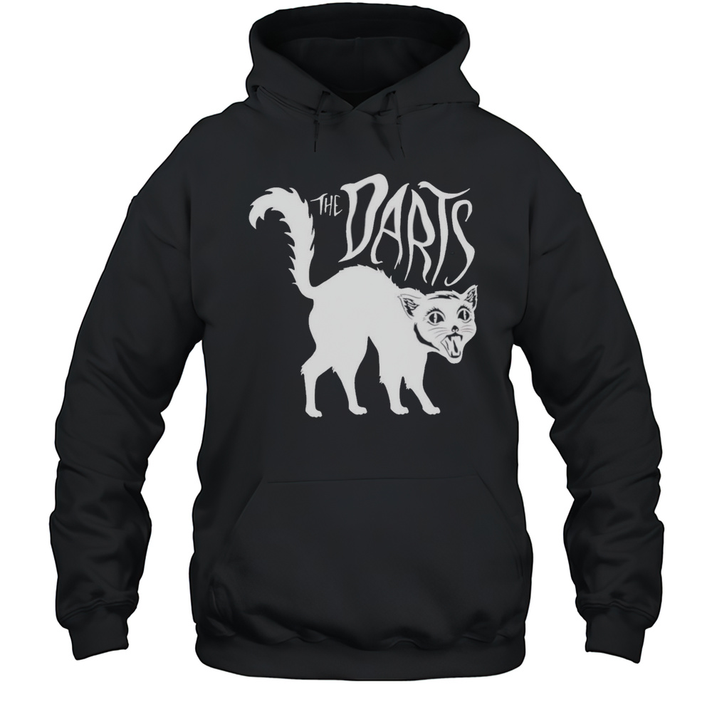 Distroville The Darts Spooky Cat Shirt Unisex Hoodie