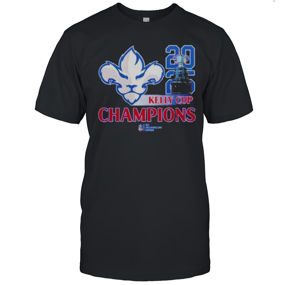 East Coast Hockey League Champions 2025 Trois-Rivieres Lions Shirt