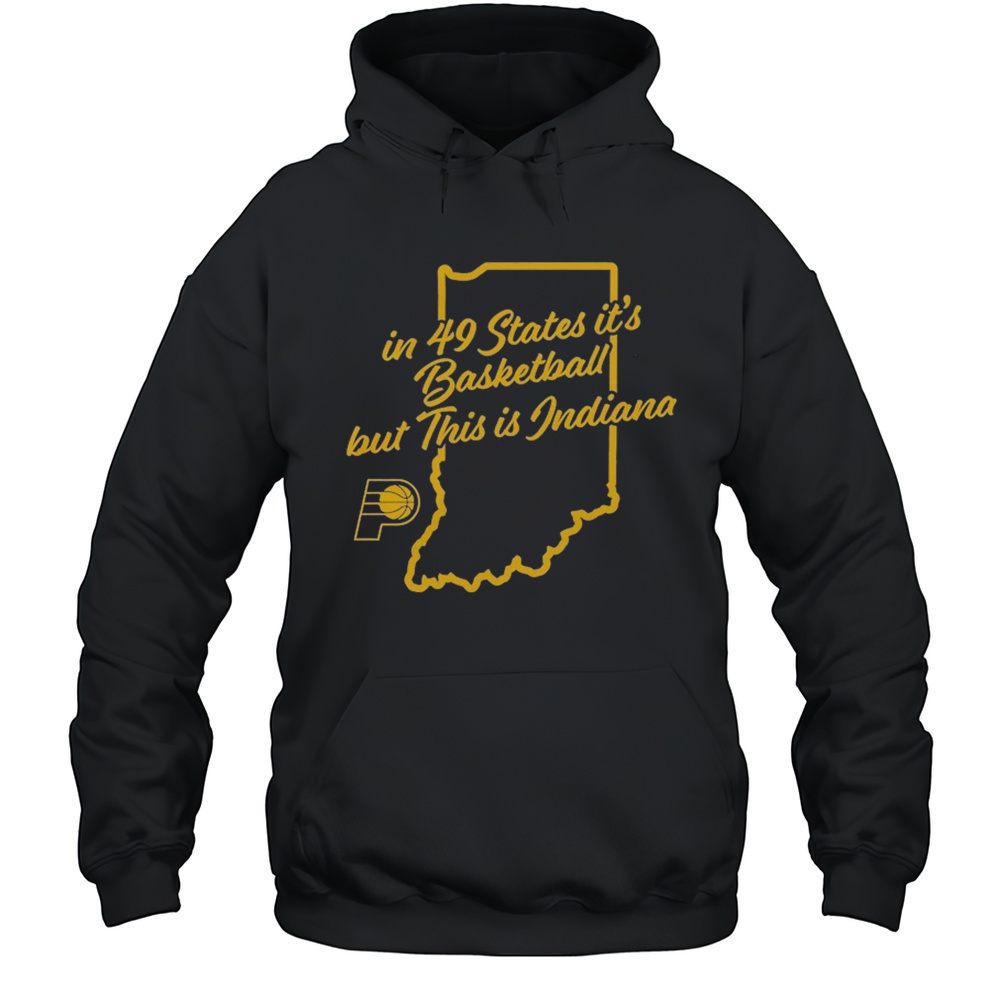 Indiana Pacers Stadium Essentials Unisex Home State T-Shirt Unisex Hoodie