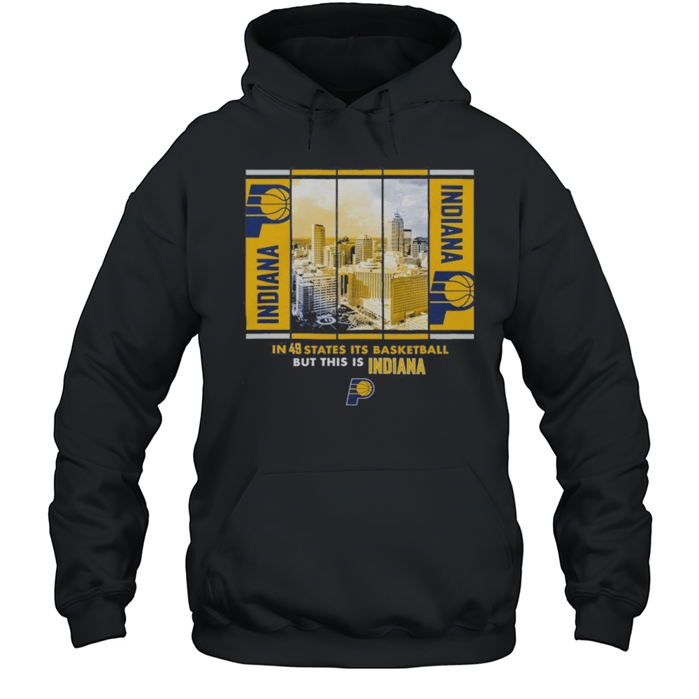 Indiana Pacers Stadium Essentials Unisex Skyline Boxout T-Shirt Unisex Hoodie