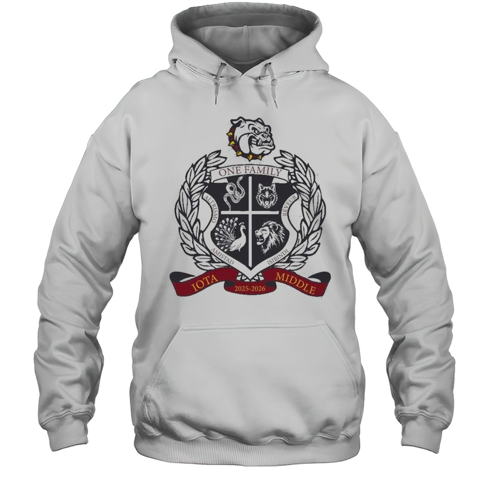 Iota Middle Logo 2025-2026 Shirt Unisex Hoodie