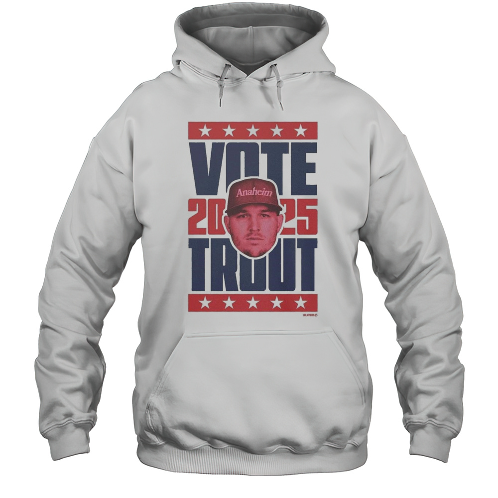 Mike Trout Los Angeles Angels Vote Heavyweight 2025 Shirt Unisex Hoodie
