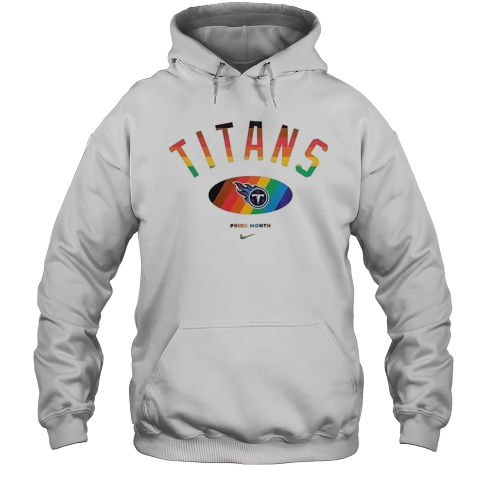 NFL Tennessee Titans X Pride Month Football Accept Understand Love 2025 Shirt Unisex Hoodie