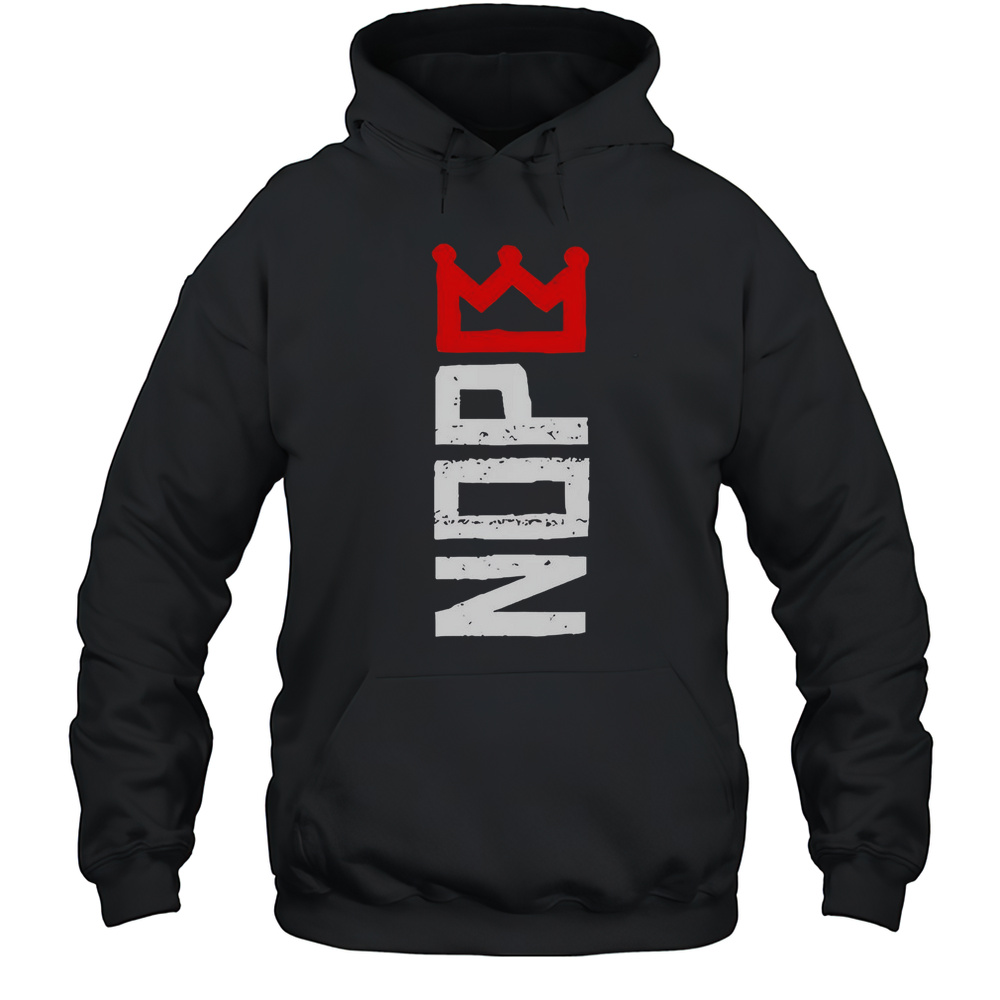 No Kings Nope Protest Sign Horizontal T-Shirt Unisex Hoodie