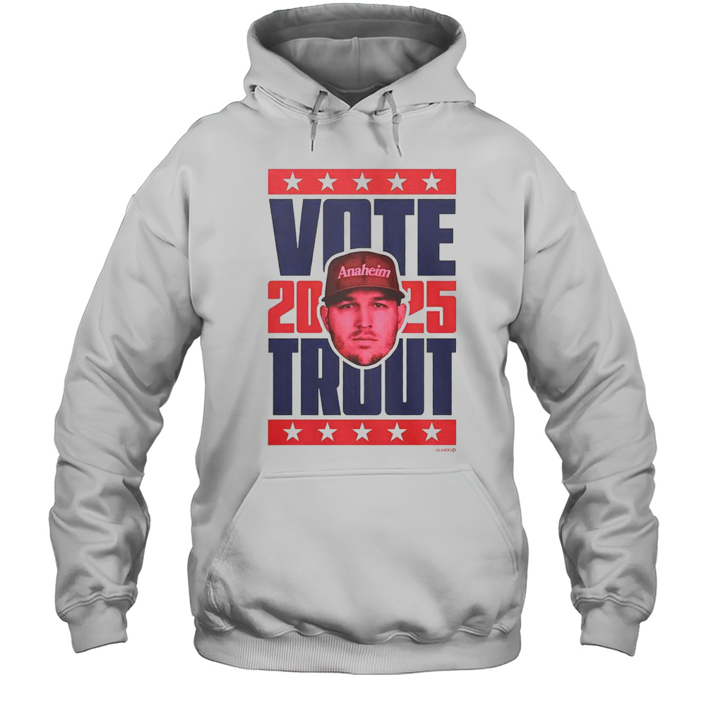 Premium Mike Trout 2025 Vote T-Shirt Unisex Hoodie