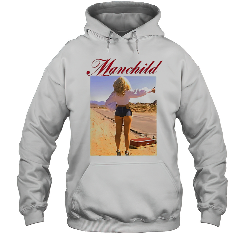 Sabrinacarpenter Manchild Photo Shirt Unisex Hoodie