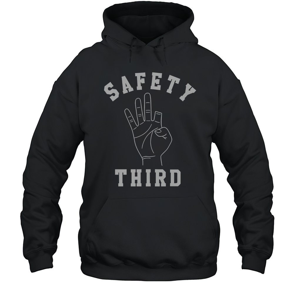 Safety Third Hand T-Shirt Unisex Hoodie
