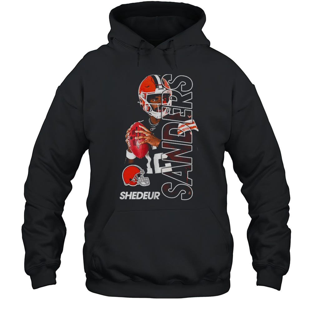 Shedeur Sanders Cleveland Browns NFL Player Shirt Unisex Hoodie