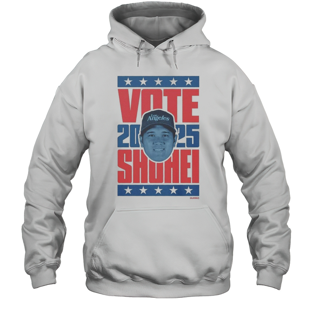 Shohei Ohtani Los Angeles Dodgers Vote Heavyweight 2025 Shirt Unisex Hoodie