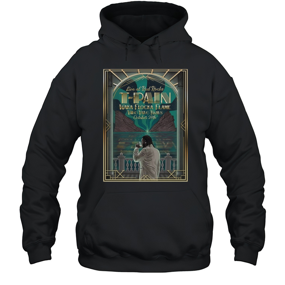 T-Pain Waka Flocka Flame Ying Yang Twins October 28th 2025 Shirt Unisex Hoodie