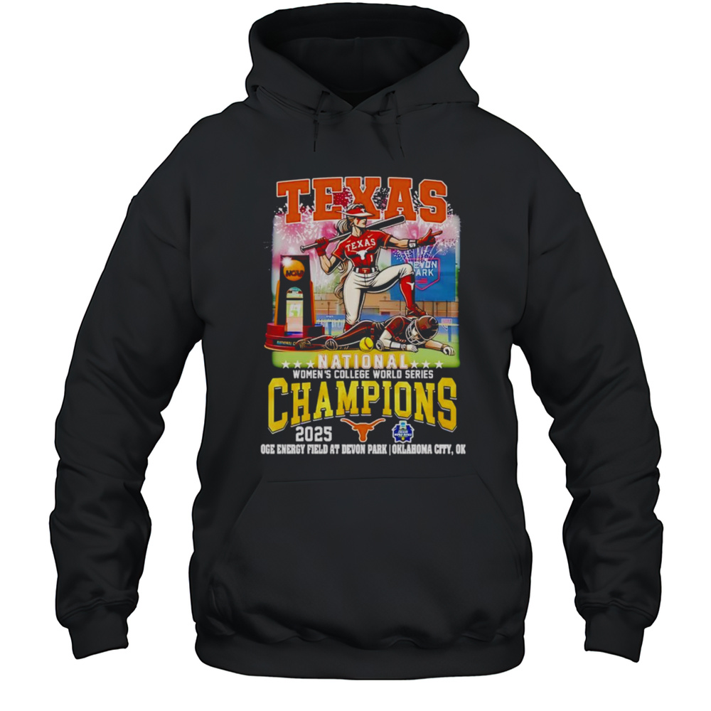 Texas National Womens College World Series Champions 2025 Shirt Unisex Hoodie