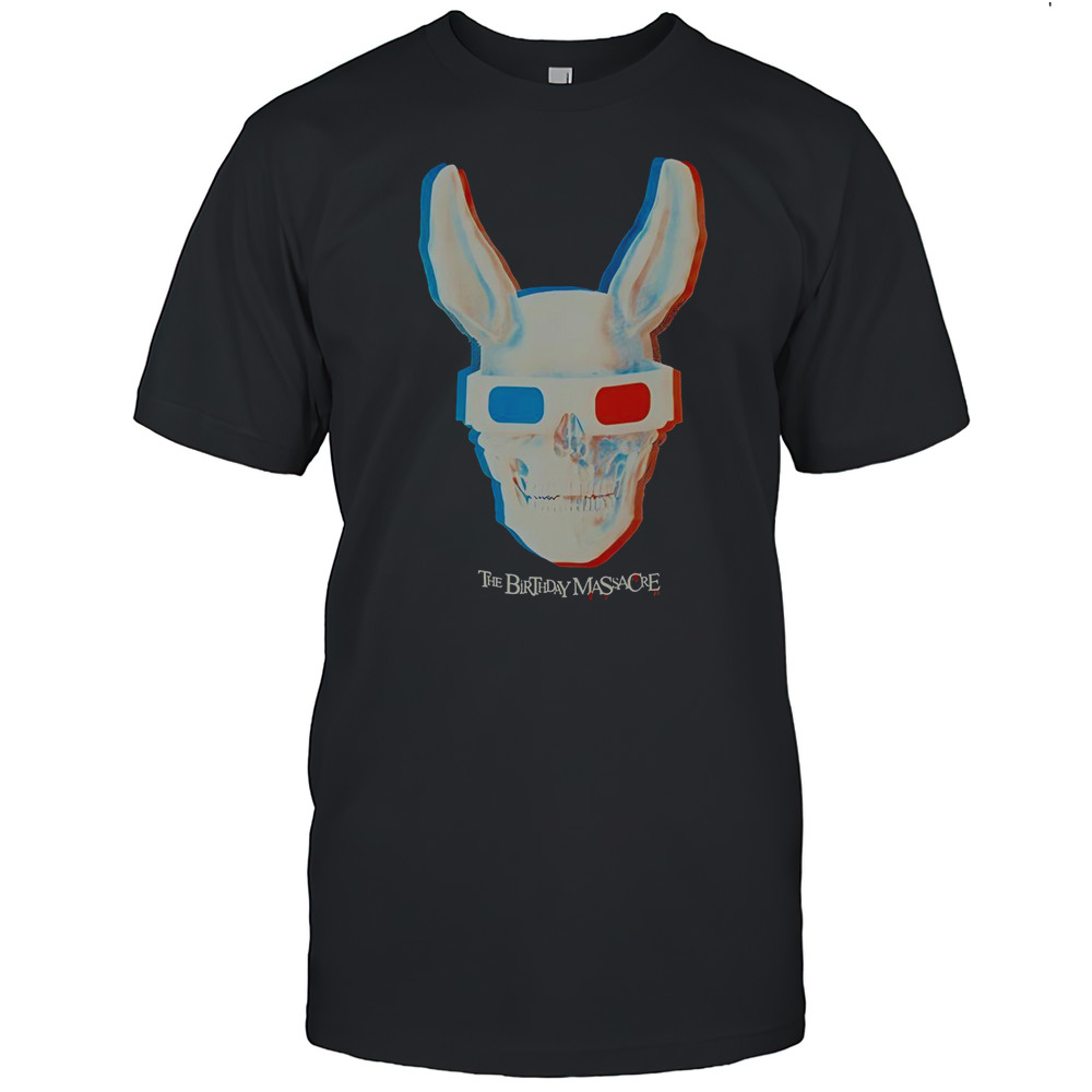 The Birthday Massacre 3D Skull T-Shirt