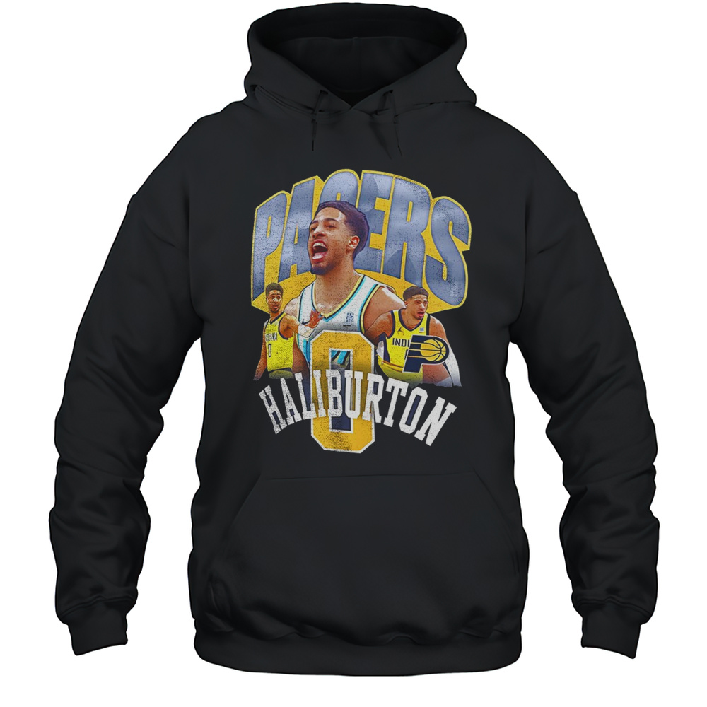 Tyrese Haliburton Indiana Pacers Notorious 4.0 NBA Basketball Shirt Unisex Hoodie