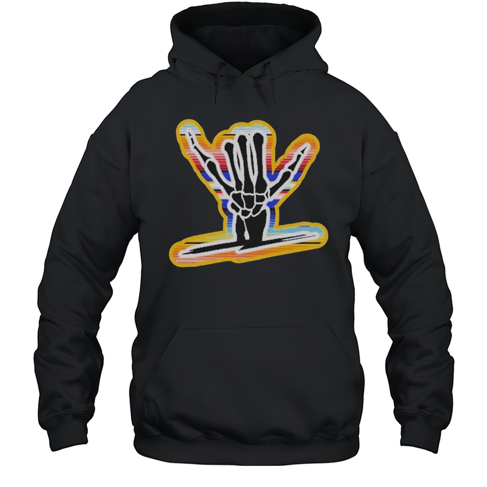 Viva La Shred Skeleton T-shirt Unisex Hoodie